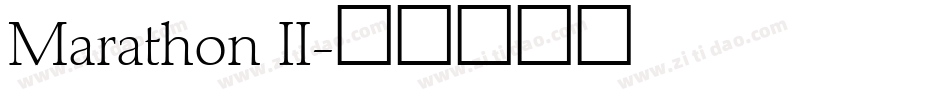 Marathon II字体转换